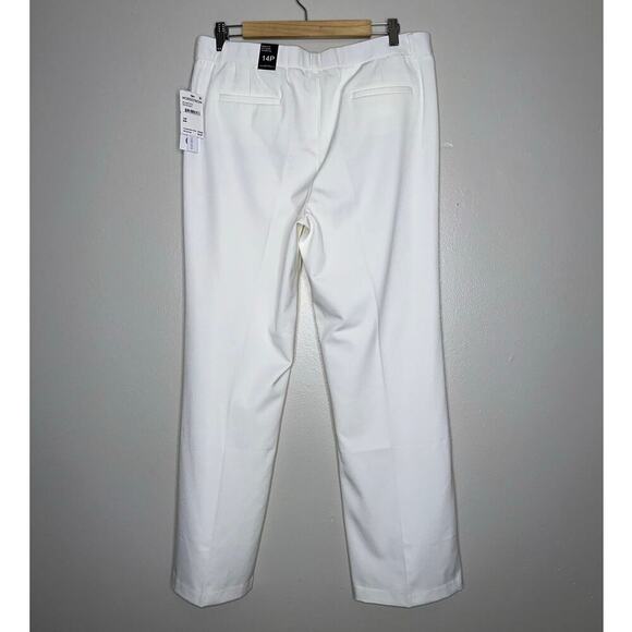 Amanda and Chelsea White Dress Pants Size 14P New with Tags Office Ready - Picture 7 of 7